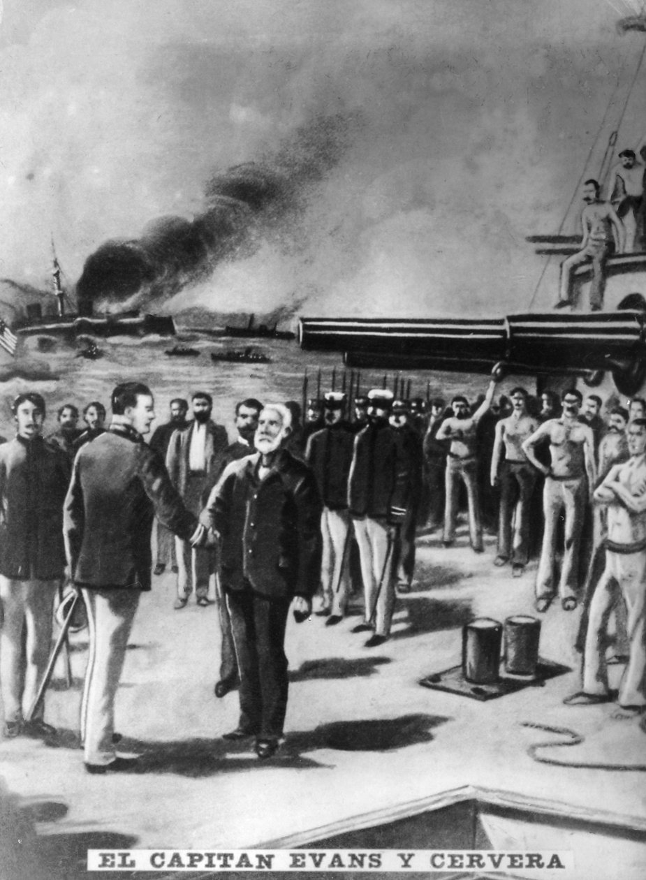 كابتن إيفانز وسيرفيرا ، 1898 ، 1920 بواسطة غير معروف