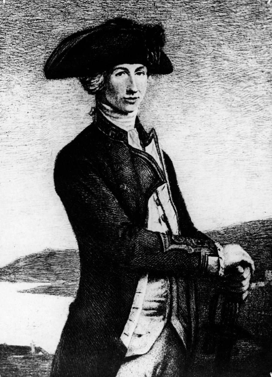 الكابتن هوراشيو نيلسون ، 1777-1781 ، القرن التاسع عشر بواسطة غير معروف
