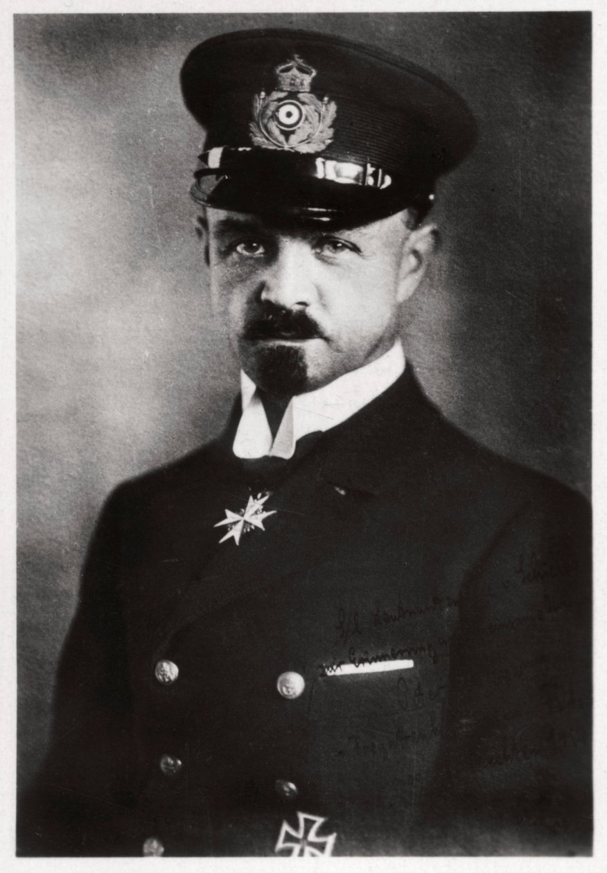 النقيب بيتر ستراسر ، قائد أسطول المناطيد الألماني ، الحرب العالمية الأولى ، 1916-1918 1933 بواسطة غير معروف