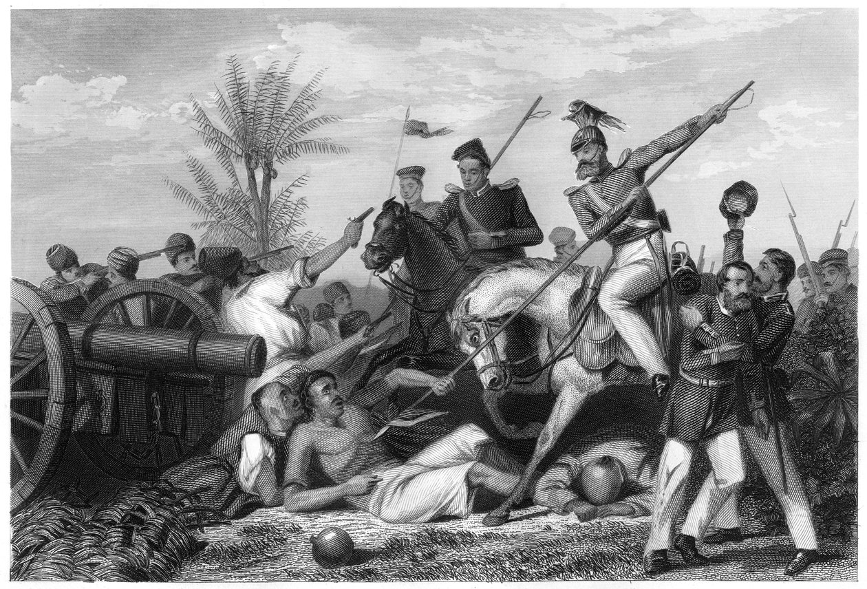 القبض على مسدس في باندا ، 1858 ، c1860 بواسطة غير معروف