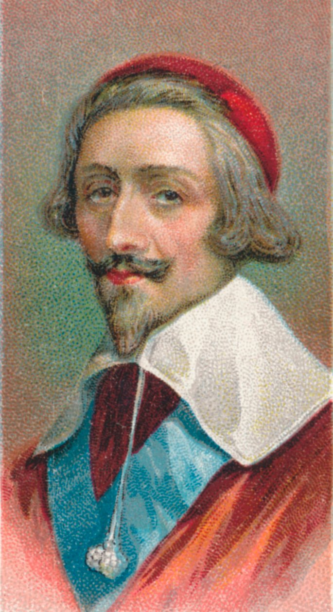 الكاردينال ريشيليو 1585-1642 ، الأسقف الفرنسي ورجل الدولة ، 1924 بواسطة غير معروف