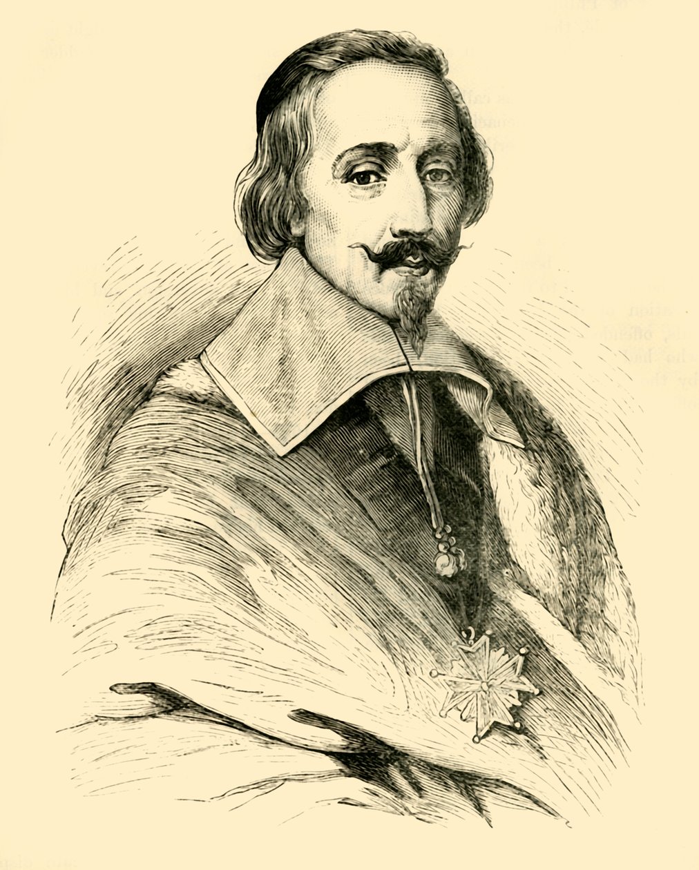 الكاردينال ريشيليو ، c1620-1630 ، 1890. بواسطة غير معروف