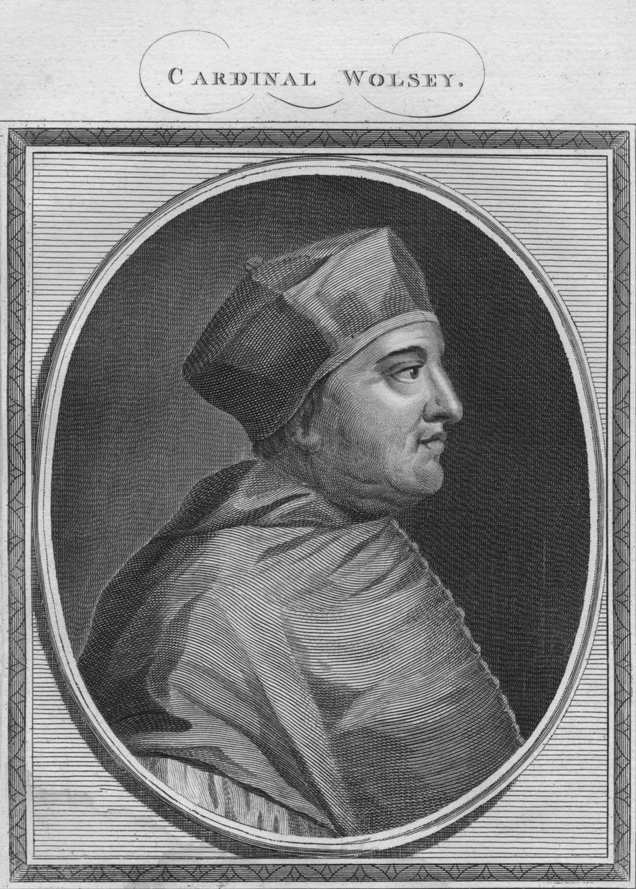 الكاردينال ولسي ، 1785. بواسطة غير معروف