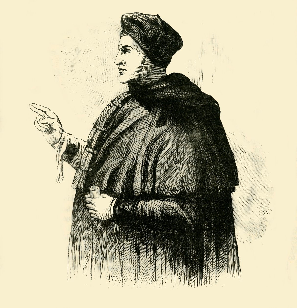 الكاردينال Wolsey ، c1500s ، 1890. بواسطة غير معروف