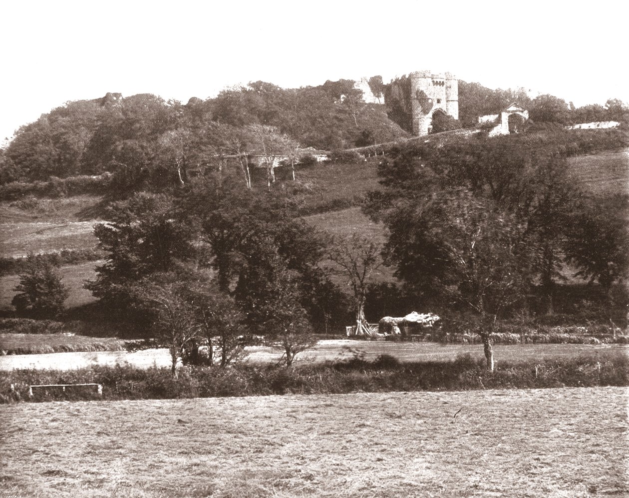 Carisbrooke Hill ، نيوبورت ، جزيرة وايت ، 1894. بواسطة غير معروف
