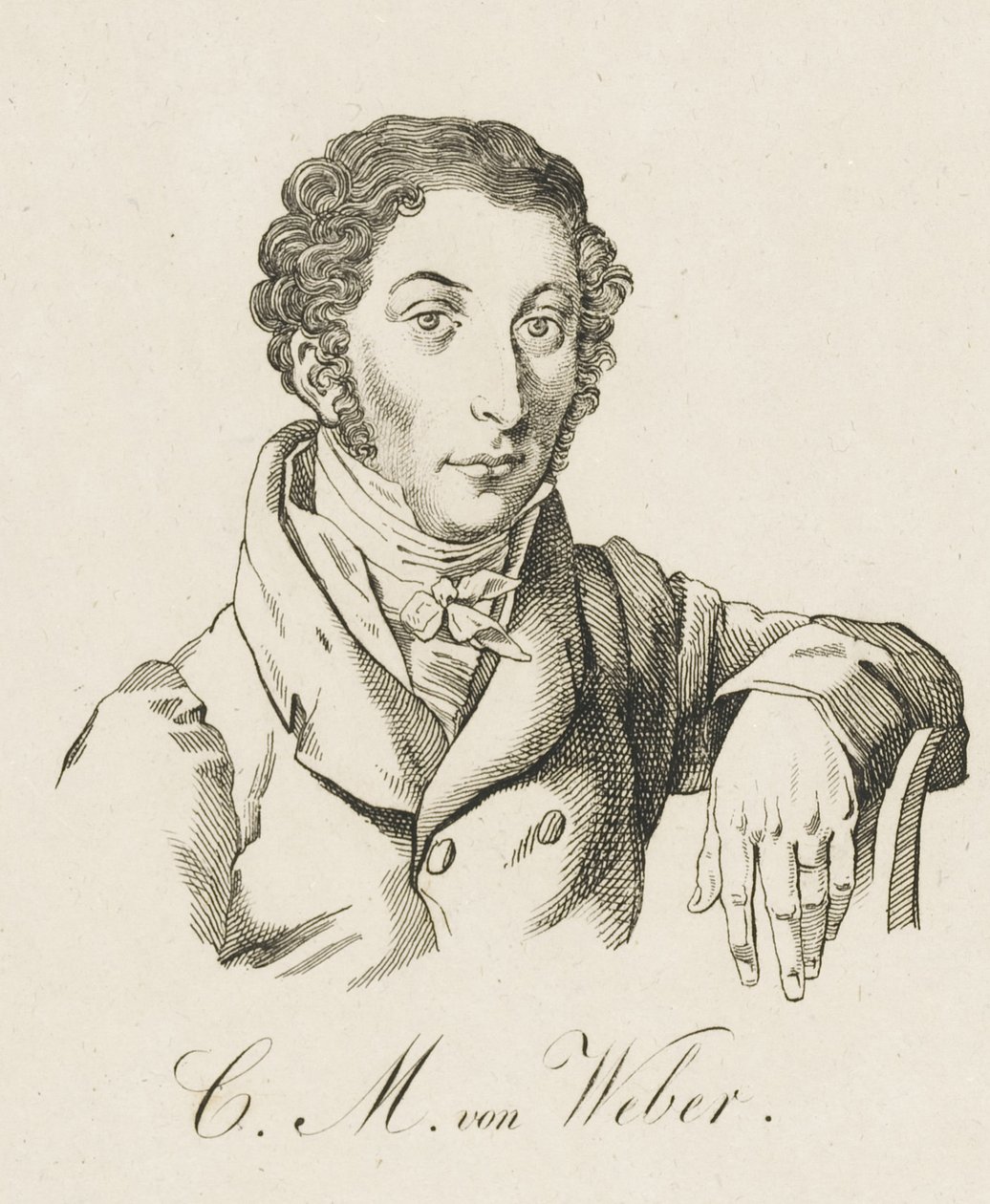 كارل ماريا فون ويبر 1786-1826 ، بعد عام 1821. بواسطة غير معروف