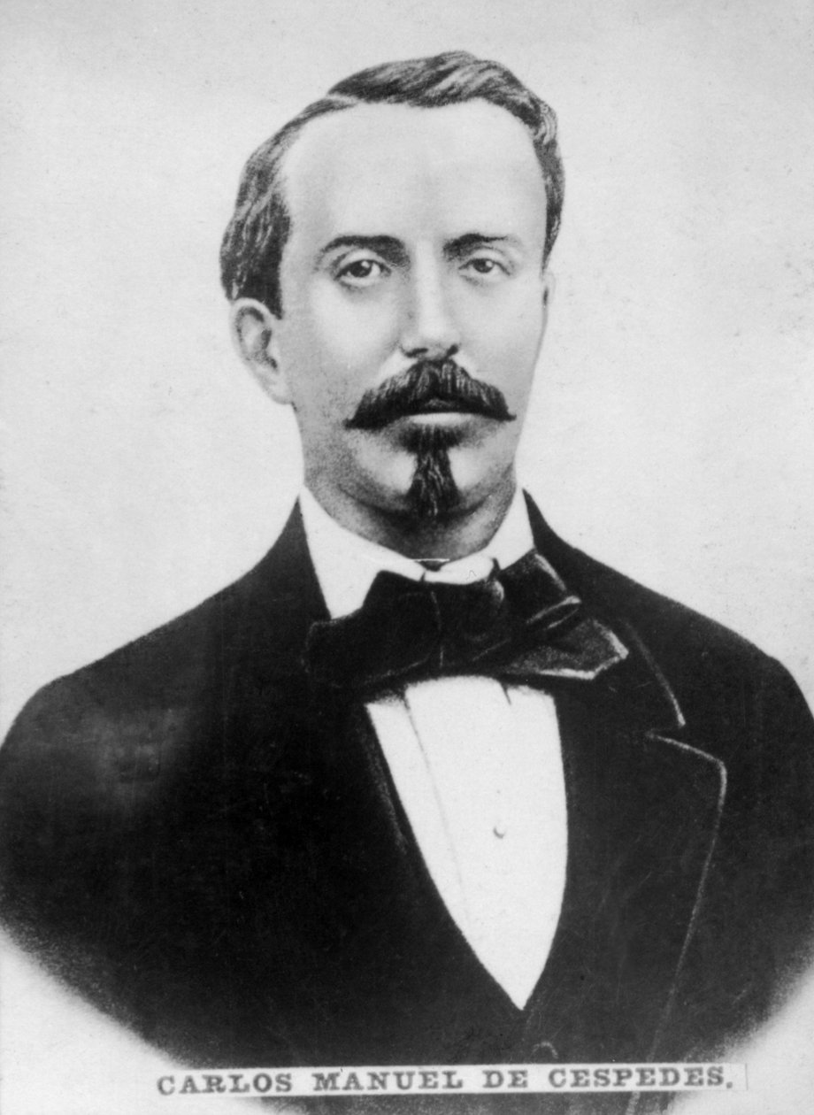 كارلوس مانويل دي سيسبيديس 1819-1874 ، رئيس جمهورية كوبا في السلاح ، c1910 بواسطة غير معروف