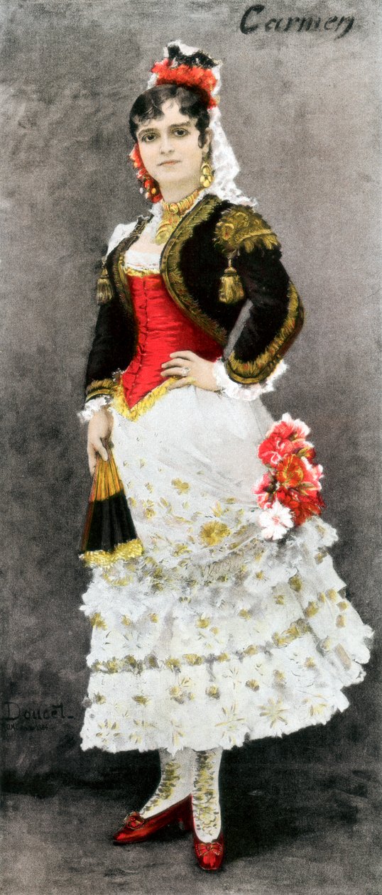 كارمن ، 1889 بواسطة غير معروف