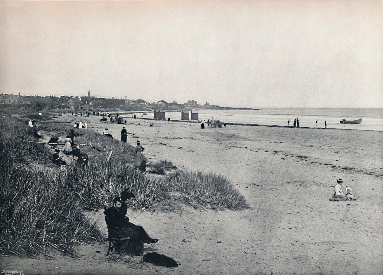 كارنوسيتي - المدينة والشاطئ ، 1895 بواسطة غير معروف