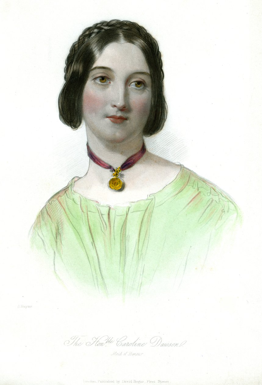 كارولين داوسون ، c1750-1850 بواسطة غير معروف