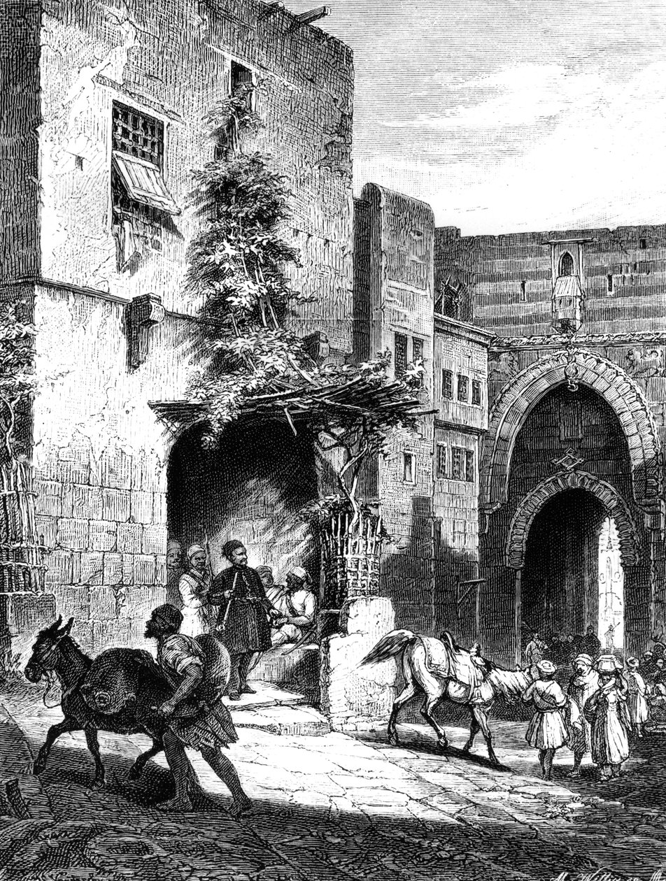 حمل المماليك ، في قلعة القاهرة ، 1880 بواسطة غير معروف