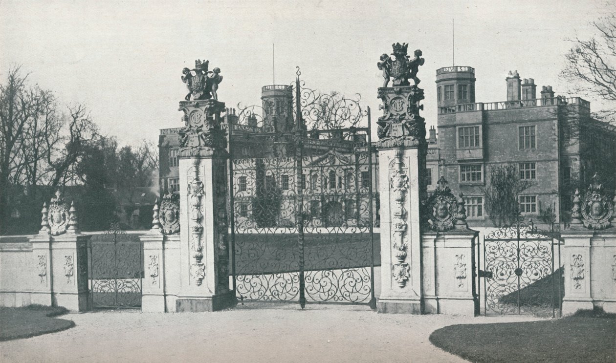 قلعة Ashby ، Northants ، c1915 بواسطة غير معروف