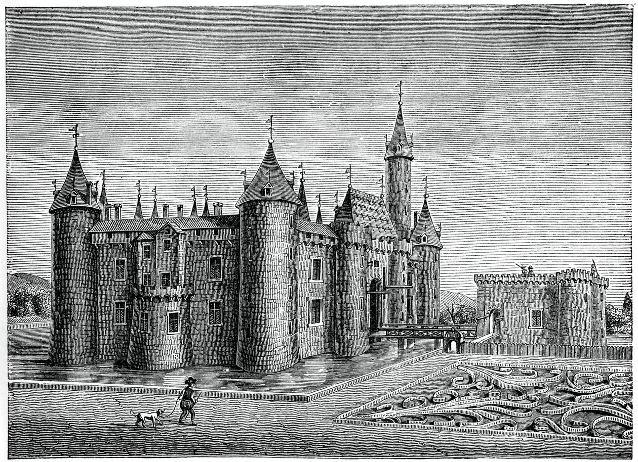 قلعة ماركوسي ، بالقرب من رامبوييه ، القرن السابع عشر ، 1870 بواسطة غير معروف