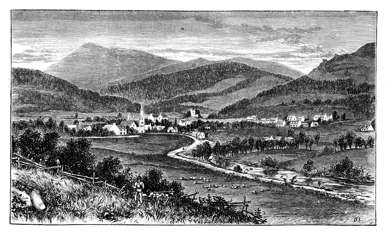 Castleton of Braemar ، اسكتلندا ، c1888 بواسطة غير معروف