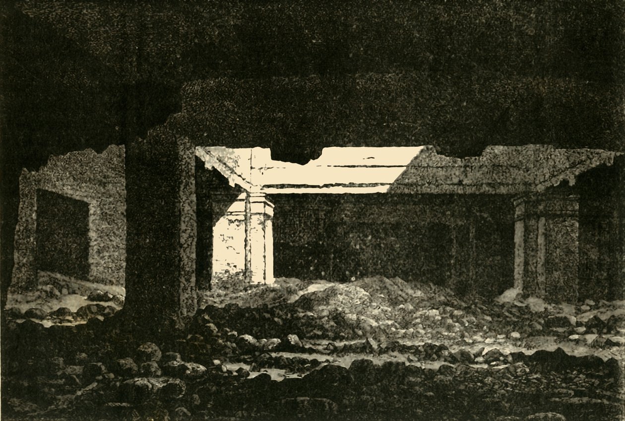 سراديب الموتى في الإسكندرية ، 1890. بواسطة غير معروف