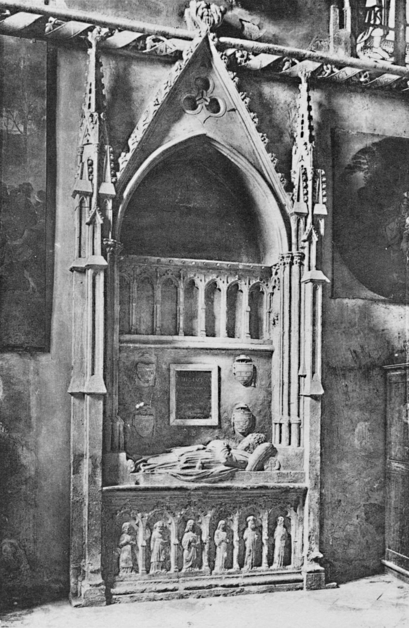 Cathédrale DAvignon. - قبر البابا بنديكتوس الثاني عشر عام 1925 بواسطة غير معروف