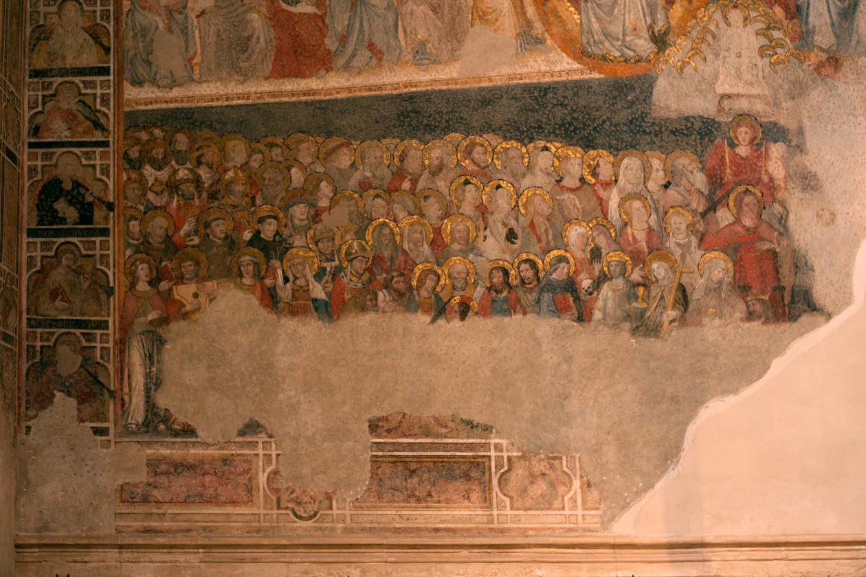 كاتدرائية (Catedral de Santa María). الدير. مصلى (سان بلاس). اللوحات الجدارية. بواسطة غير معروف