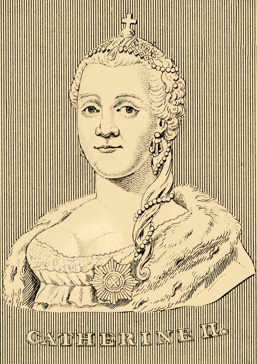 كاثرين الثانية ، 1729-1796 ، 1830. بواسطة غير معروف