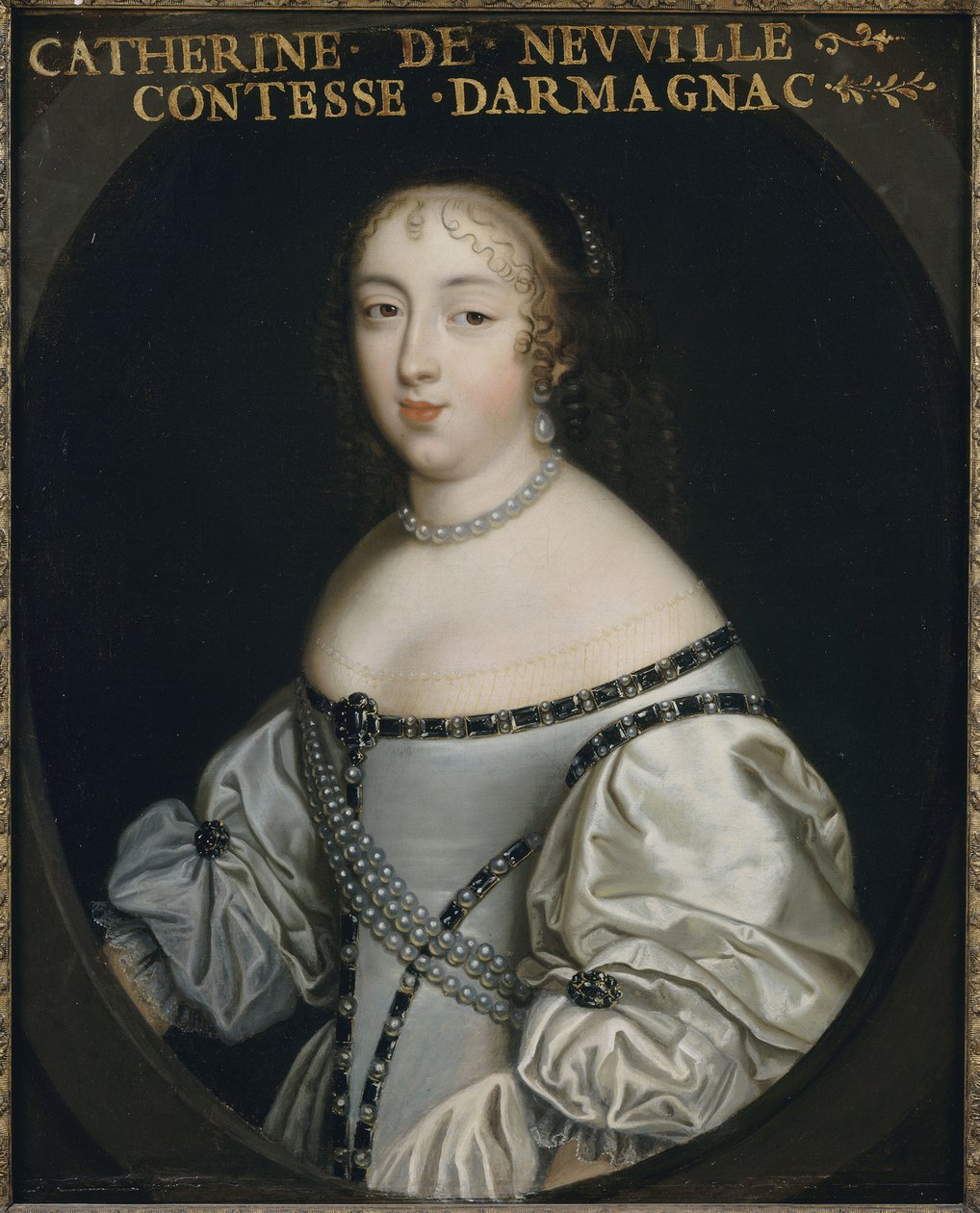 كاثرين دي نيوففيل دي فيليروي ، كونتيسة أرماجناك 1639-1707 ، حوالي 1665. بواسطة غير معروف