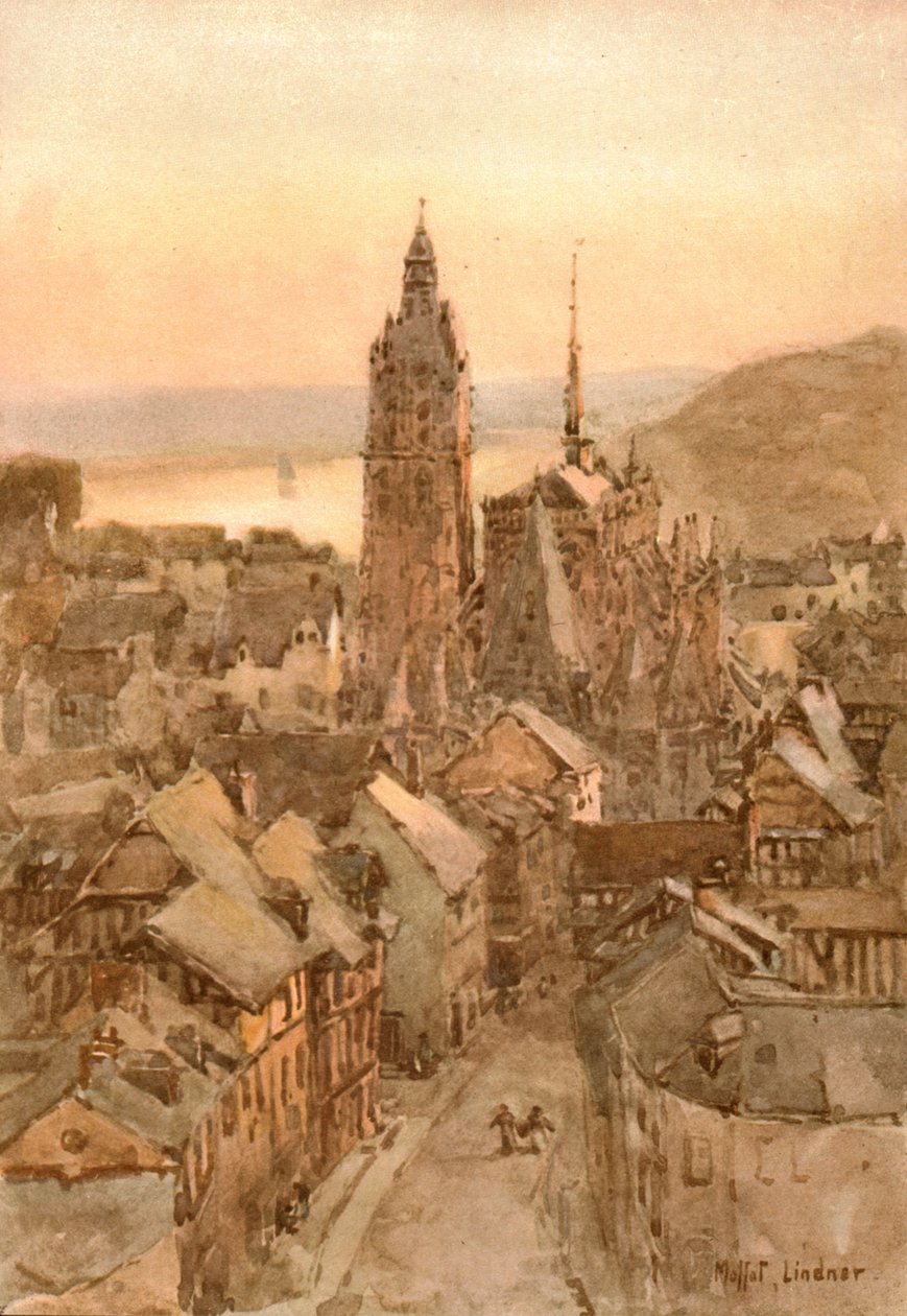 Caudebec en Caux ، 1901 ، c1902. بواسطة غير معروف