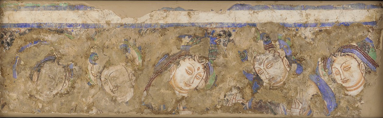 مجسمات سماوية من الكهف 224 ، القرنين الرابع والسادس. بواسطة غير معروف