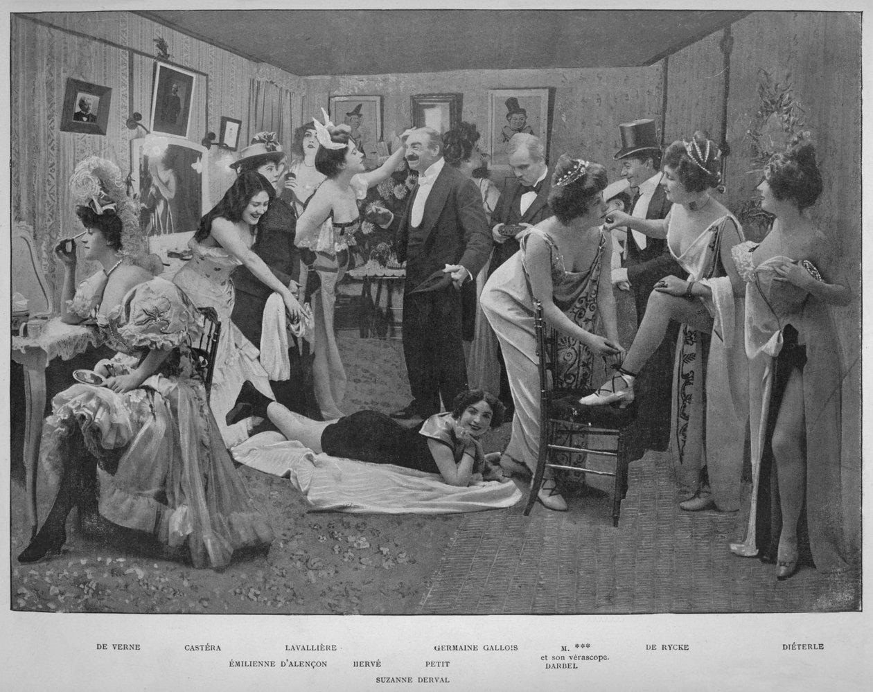 Ces Dames SAmusent ، 1900 بواسطة غير معروف