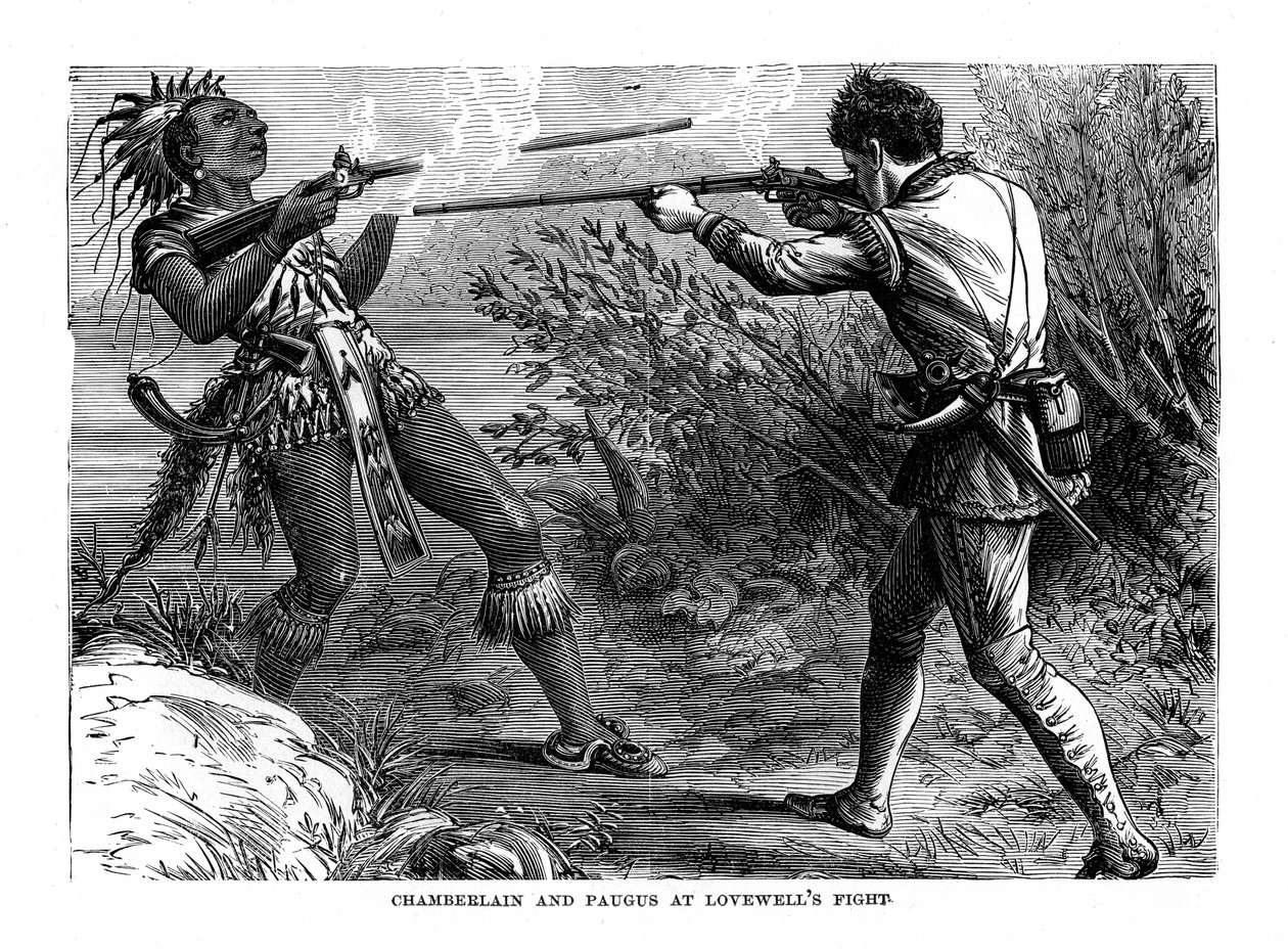 تشامبرلين وباوجوس في لوفويلز فايت ، 1725 ، 1872 بواسطة غير معروف