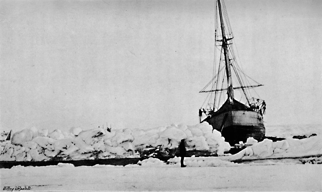 قناة Astern of the Fram. يونيو 1895 ، 1897 بواسطة غير معروف