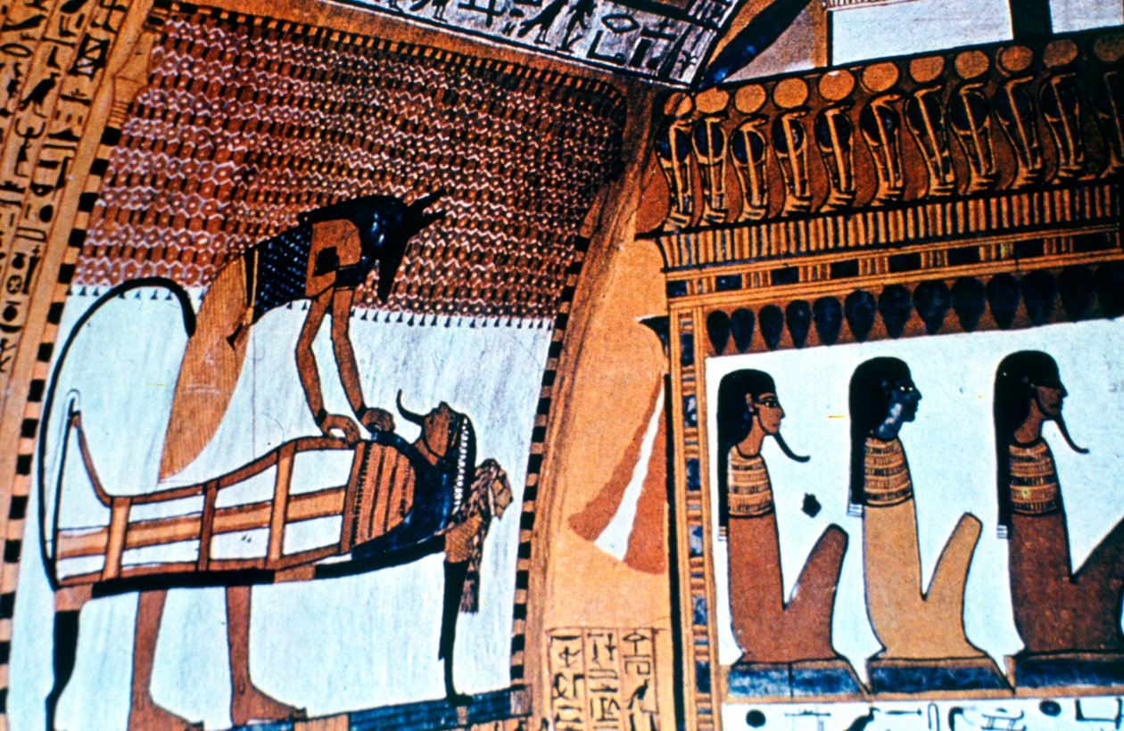 مصلى الداخلية ، أنوبيس ، طيبة ، مصر بواسطة غير معروف