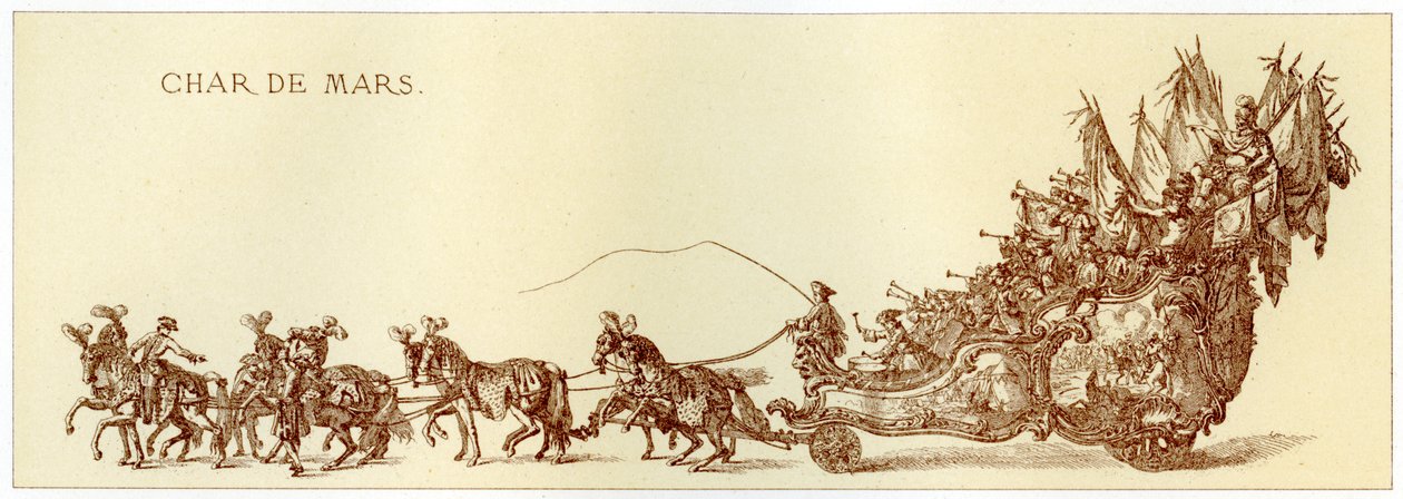 عربة المريخ ، 1885 بواسطة غير معروف