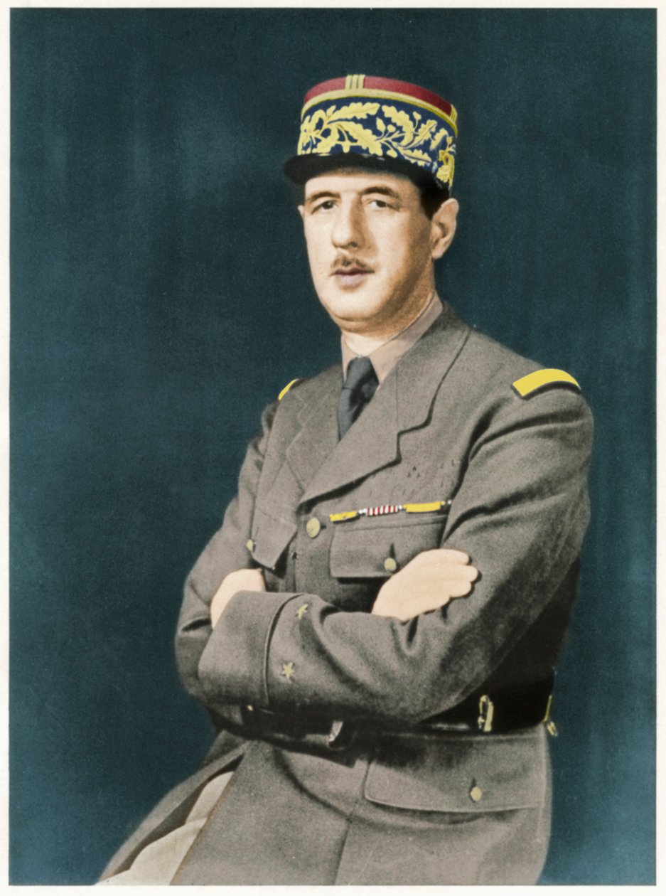 تشارلز أندريه جوزيف ماري ديغول ، 1940 بواسطة غير معروف