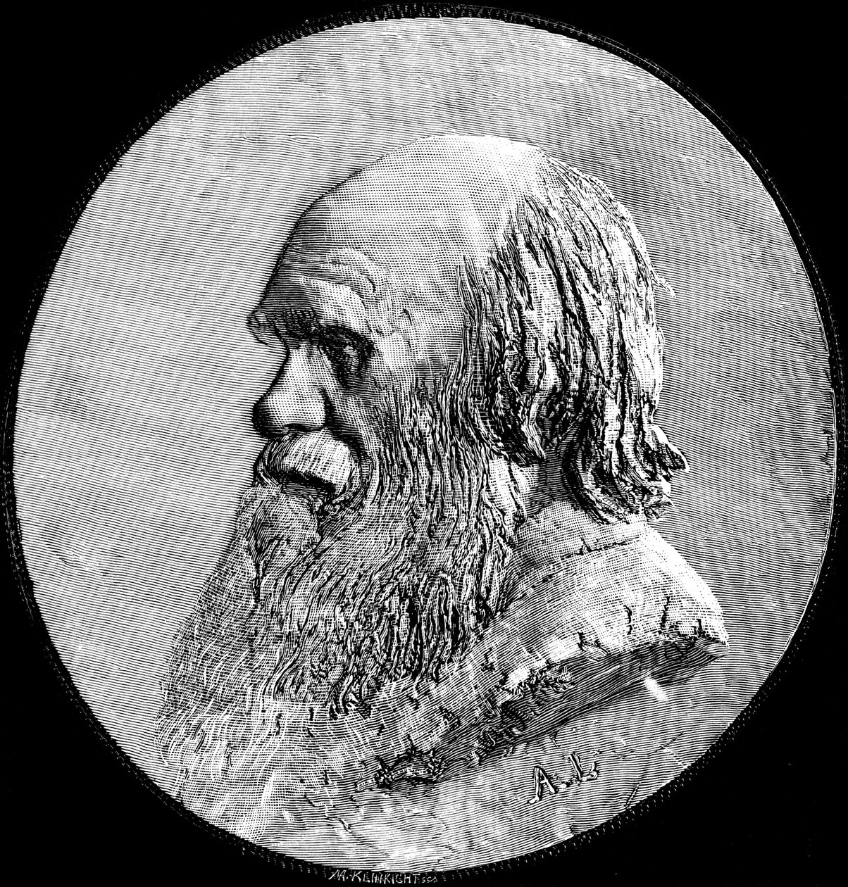 تشارلز داروين ، 1882 بواسطة غير معروف