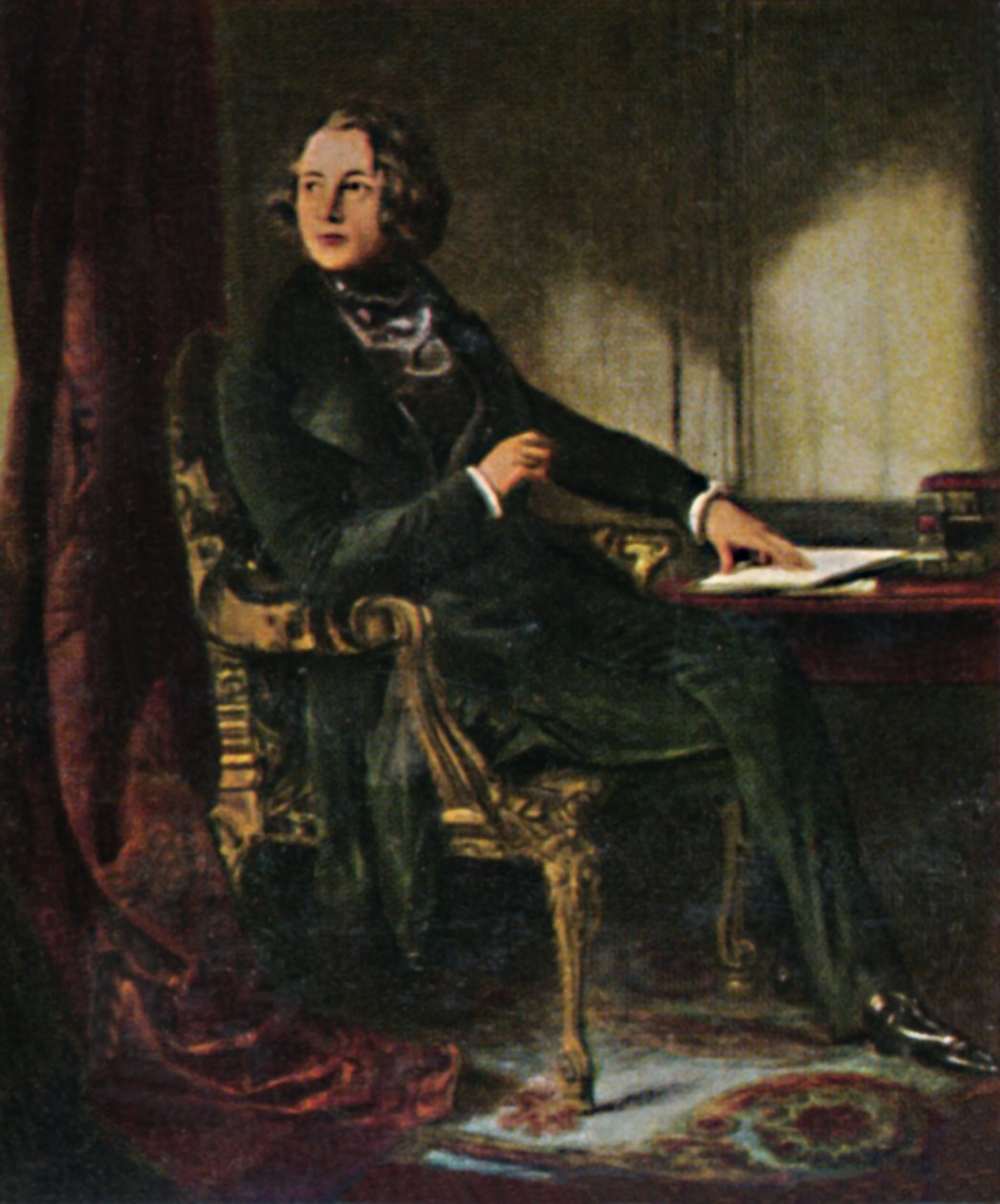 تشارلز ديكنز 1812-1870. - تصوير ماكليس 1934. بواسطة غير معروف