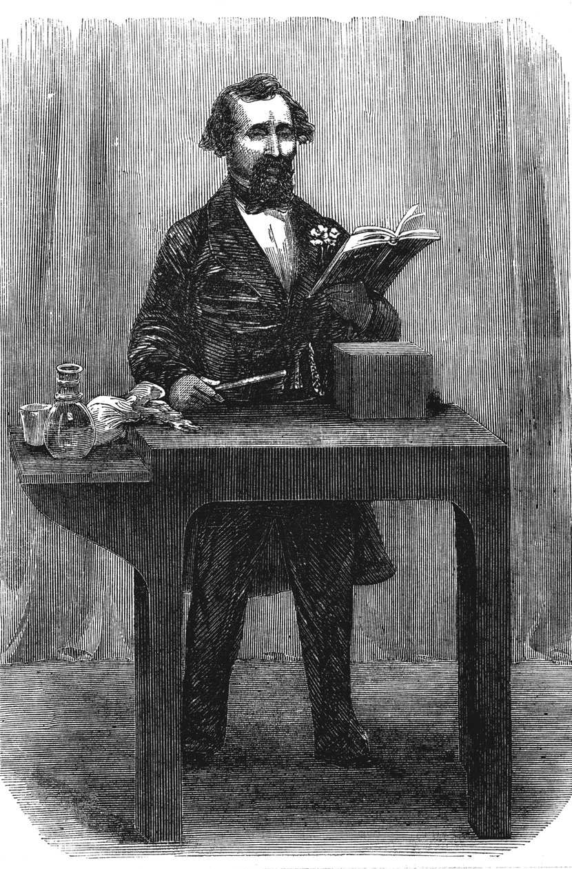 تشارلز ديكنز 1812-1870 ، الروائي والصحفي الإنجليزي ، يوليو 1858 بواسطة غير معروف