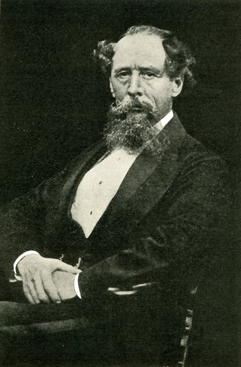 تشارلز ديكنز ، 1850 ، 1902. بواسطة غير معروف