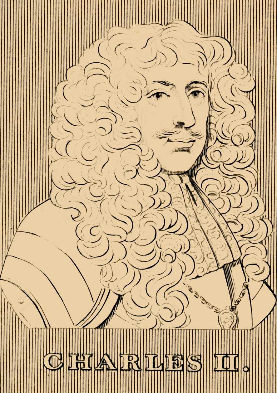 تشارلز الثاني ، 1630-1685 ، 1830. بواسطة غير معروف