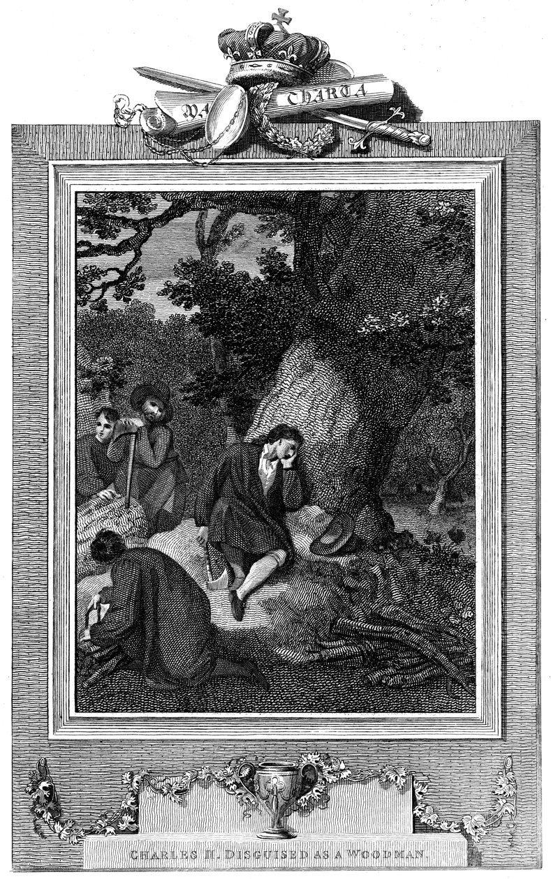 تشارلز الثاني ، ملك بريطانيا العظمى وأيرلندا 1660-1685 ، c1824 بواسطة غير معروف