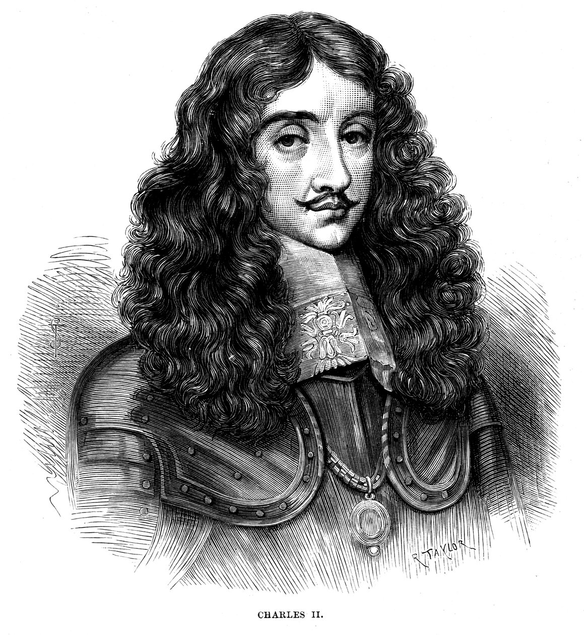 تشارلز الثاني ، ملك بريطانيا العظمى وأيرلندا 1660-1685 ، c1880 بواسطة غير معروف