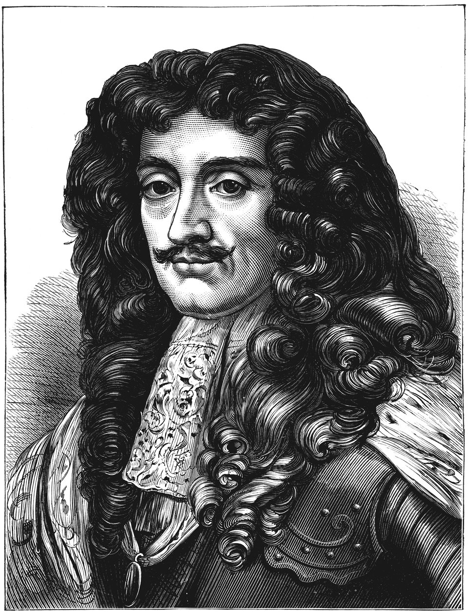 تشارلز الثاني ، ملك بريطانيا العظمى وأيرلندا 1660-1685 ، c1880 بواسطة غير معروف