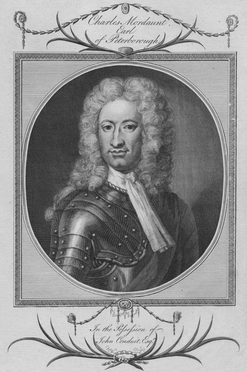 تشارلز موردونت ، إيرل بيتربورو ، 1784. بواسطة غير معروف