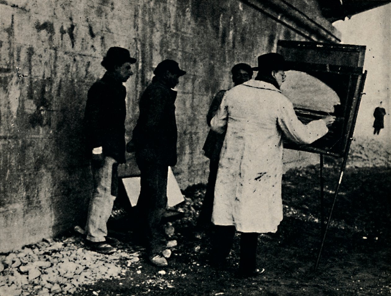 تشارلز مورين ، رسام المناظر الطبيعية ، c1945. بواسطة غير معروف