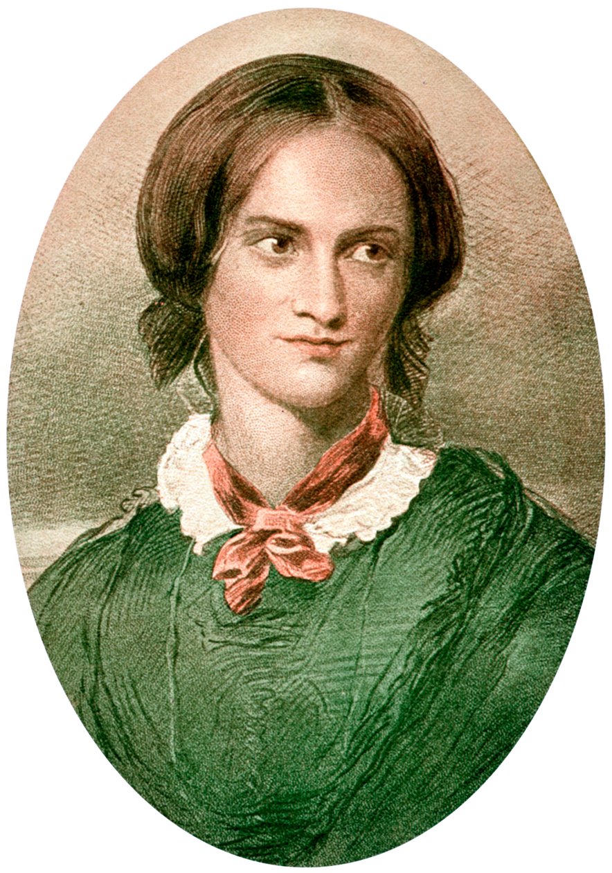 شارلوت برونتي 1816-1855 ، الروائي الإنجليزي ، 1908-1909 بواسطة غير معروف