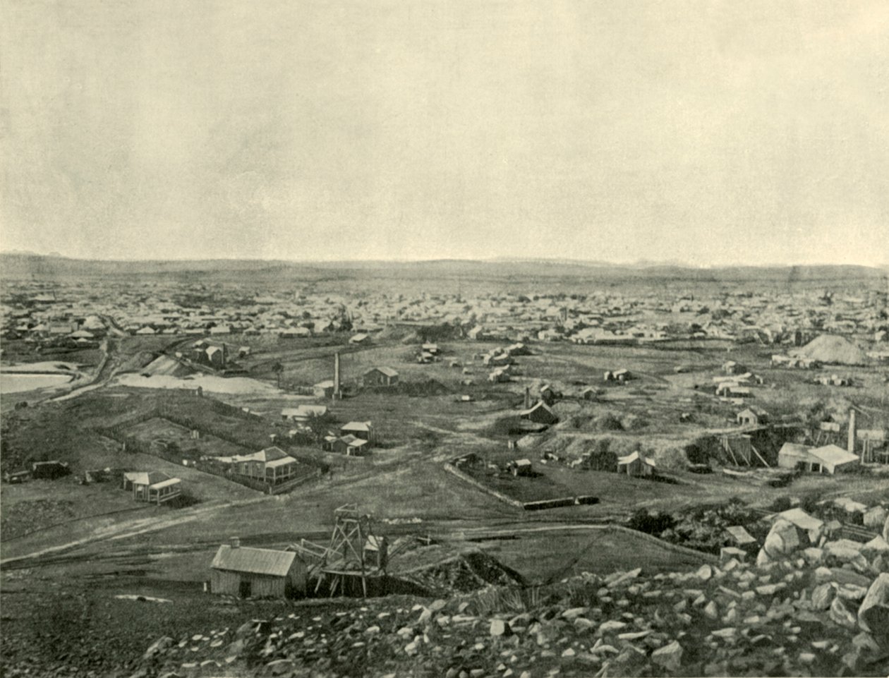 أبراج تشارترز غولدفيلد ، 1901. بواسطة غير معروف