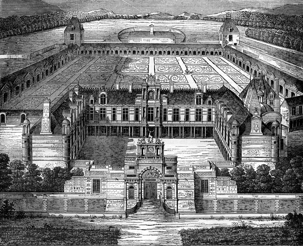 Chateau dAnet ، بالقرب من Dreux ، فرنسا ، 1882-1884 بواسطة غير معروف