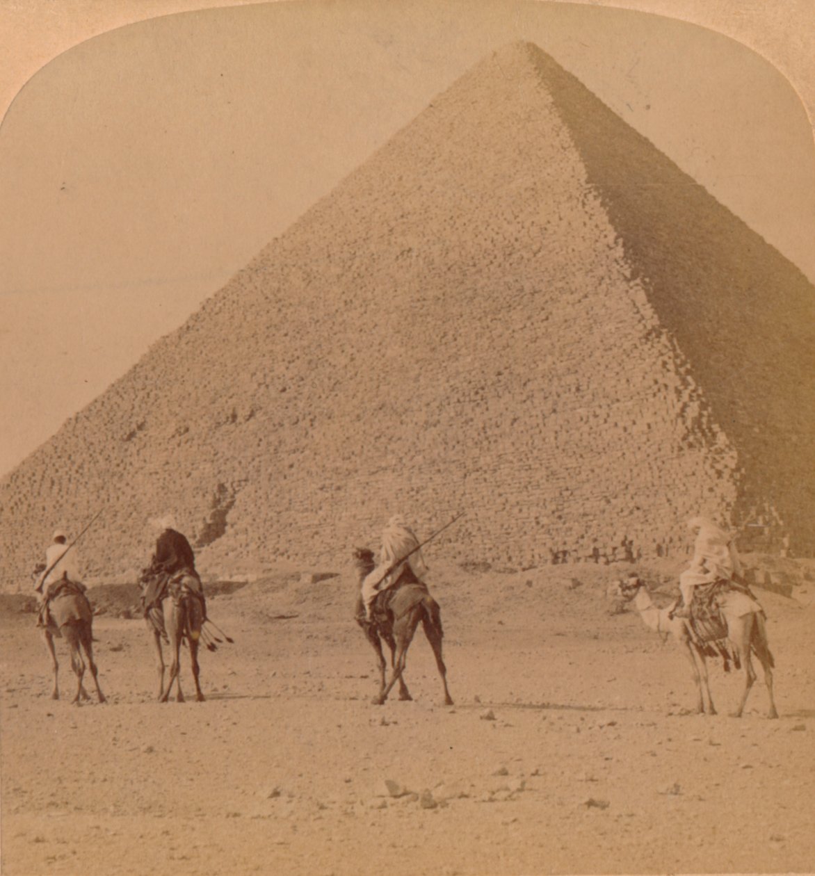 خوفو ، أكبر أهرامات مصر 1896 بواسطة غير معروف