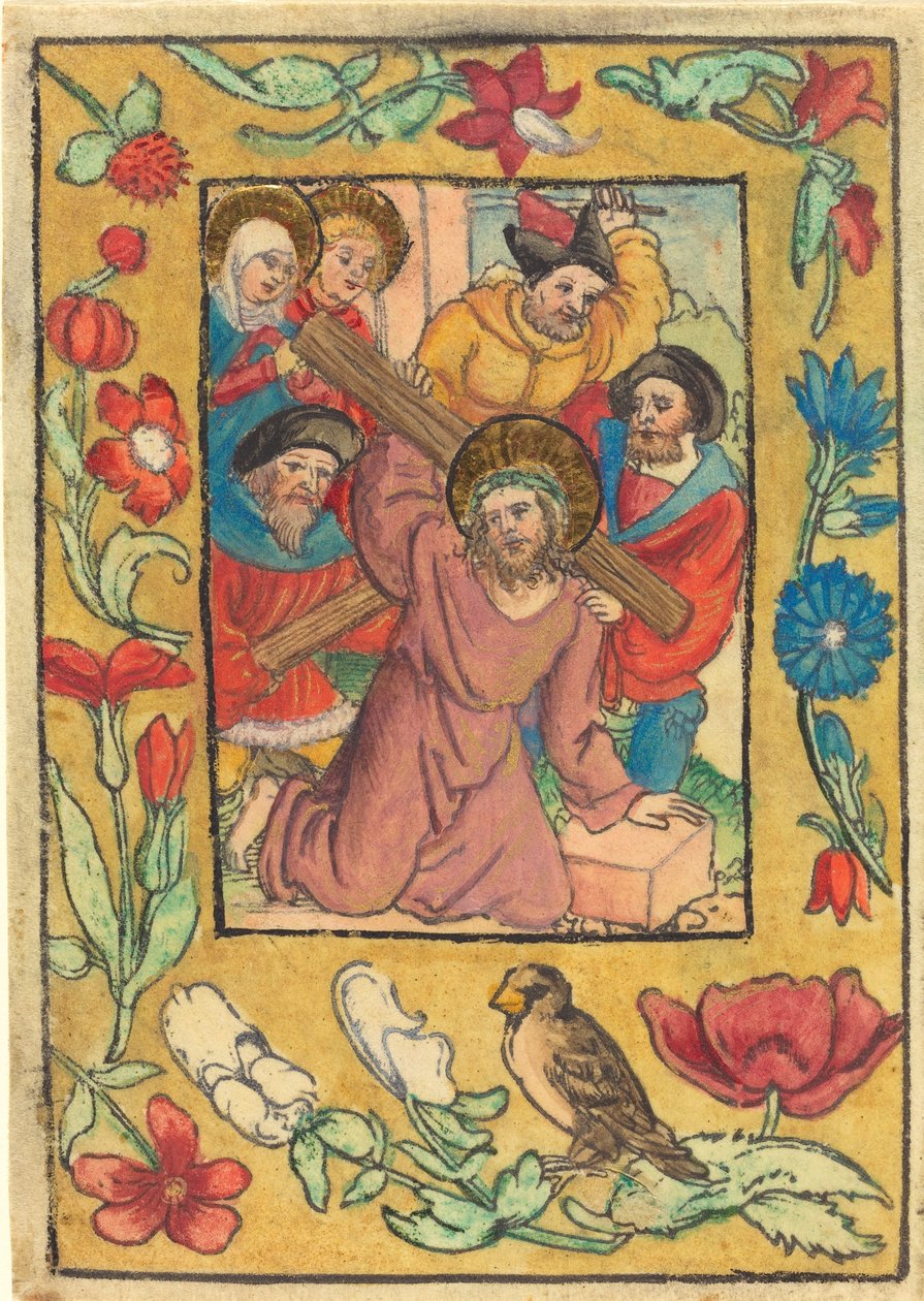 المسيح يحمل الصليب ، ج. 1500. بواسطة غير معروف