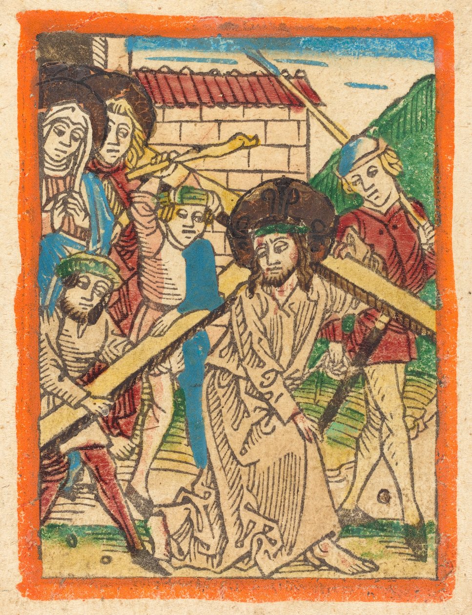 المسيح يحمل الصليب ، ج. 1470. بواسطة غير معروف