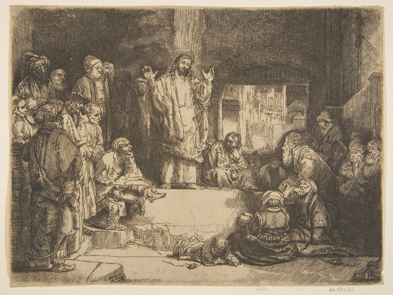 المسيح الوعظ نسخة لا Petite Tombe. and بواسطة غير معروف