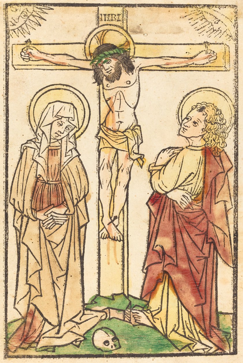 المسيح على الصليب ، ج. 1460. بواسطة غير معروف