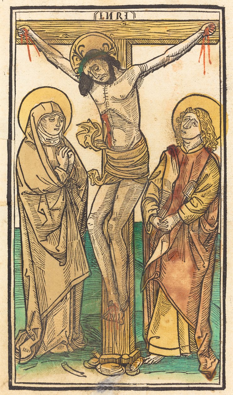 المسيح على الصليب ، ج. 1485. بواسطة غير معروف